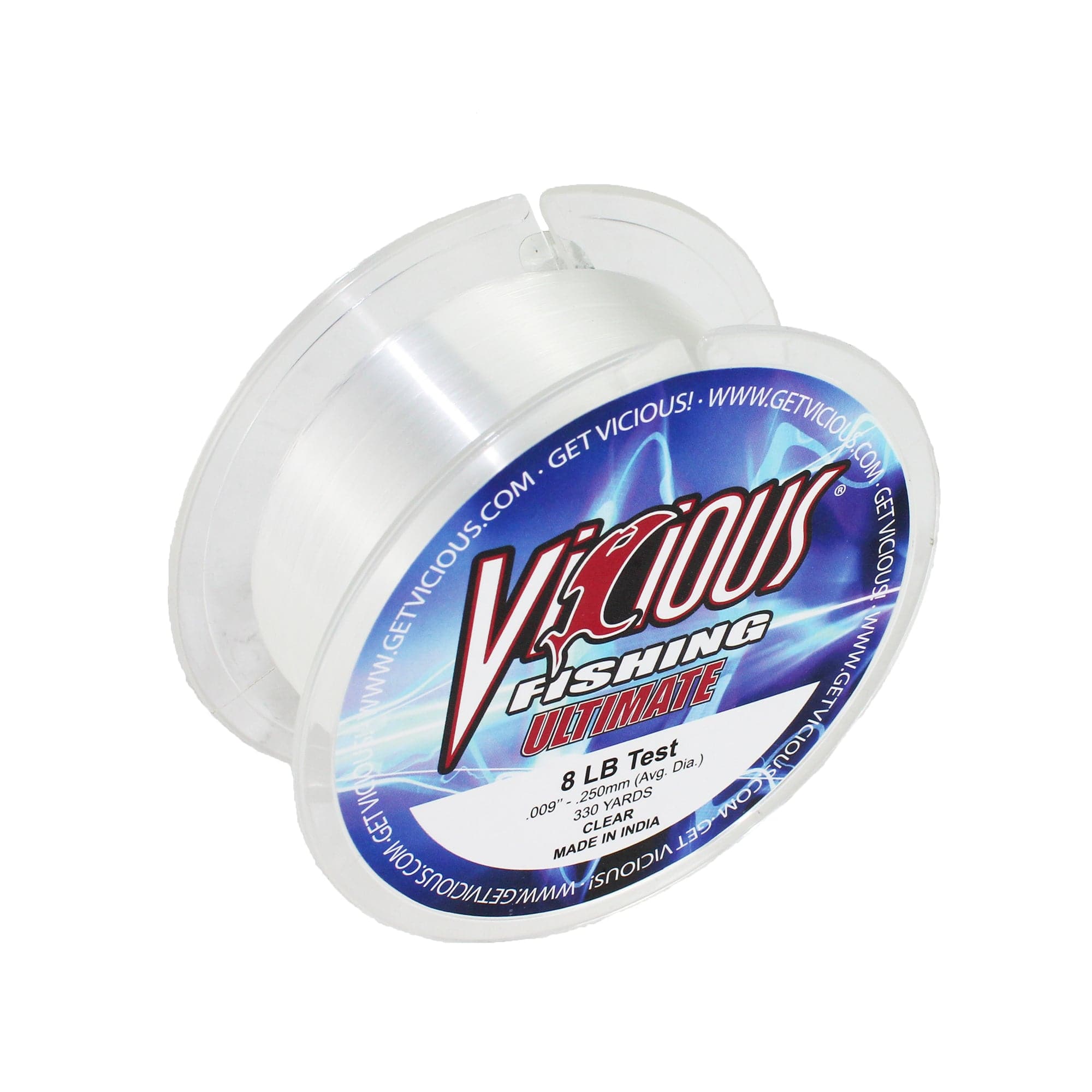 Vicious Fishing VCL Ultimate Monofilament Clear Fishing Line - 330 Yards