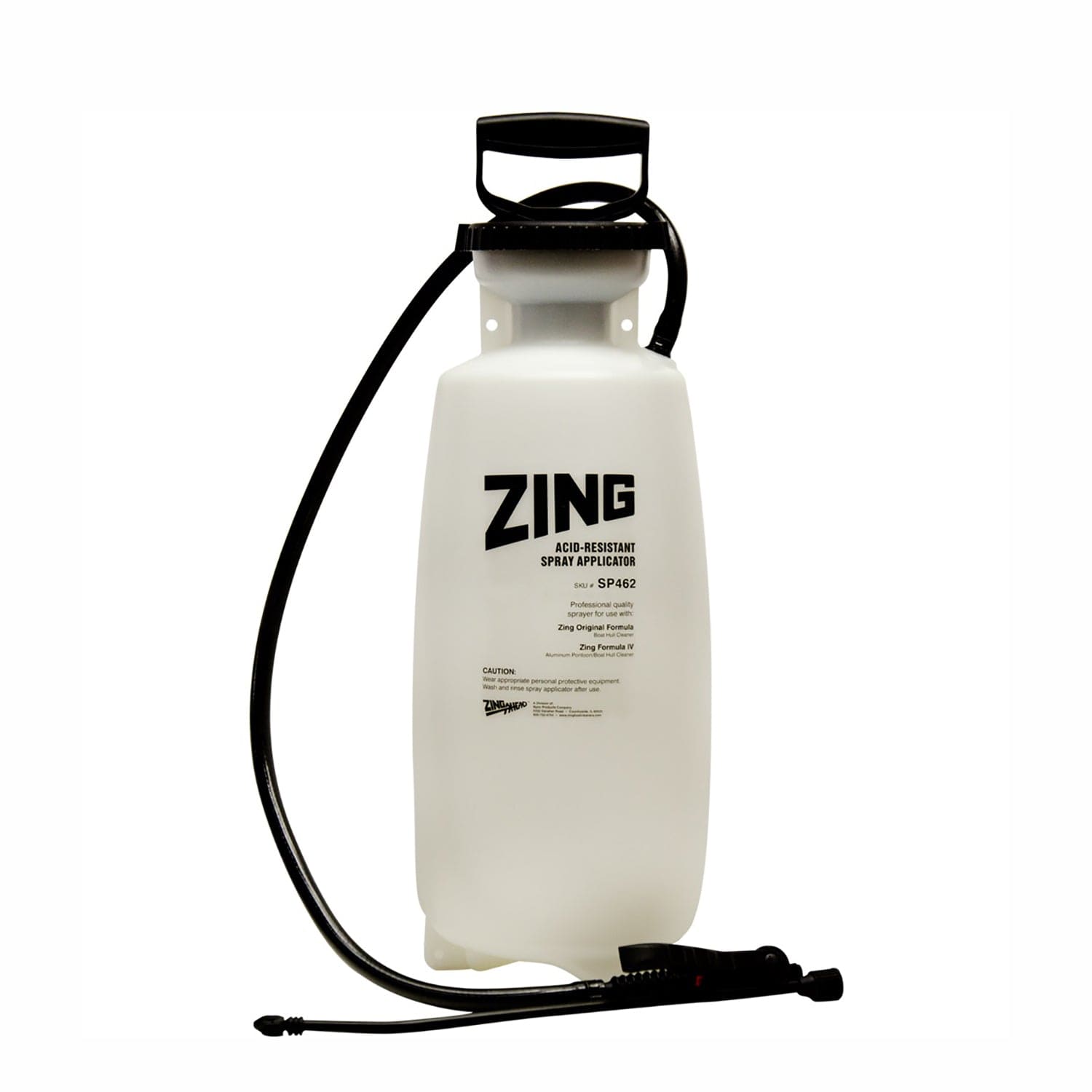 Zing SP462 Acid Resistant Spray Applicator - 2 Gallon