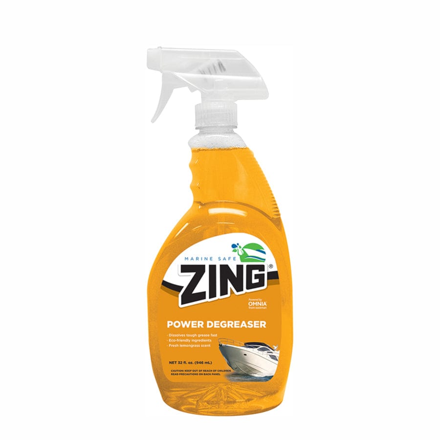 Zing Z193-QPS9 Marine Safe Power Degreaser 10193 - 32 Oz. Spray Bottle