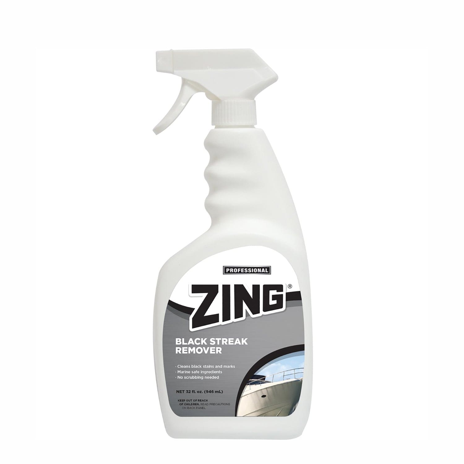Zing Z495-QPS9 Marine Safe Black Streak Remover 10195 - 32 Oz. Spray Bottle