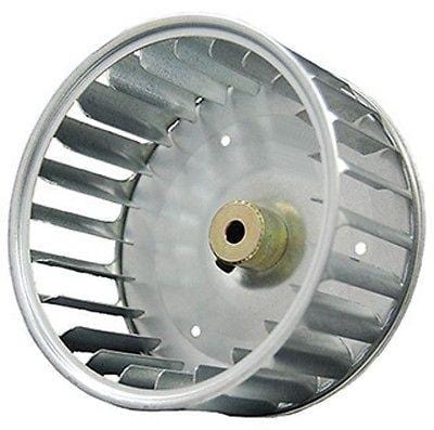 Packard A60200BW Blower Wheel Galvanized 7.67 Diameter 1/2 Hub CW Hub End
