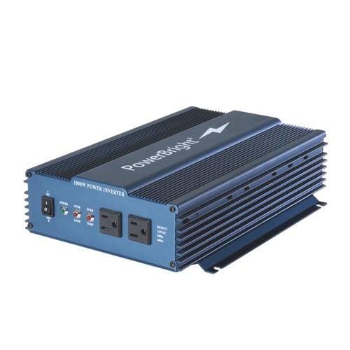 Power Bright APS1000-24 Pure Sine Inverter With Cables and Clamps