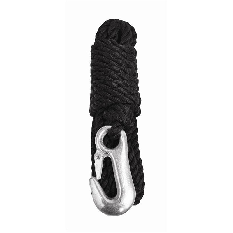 Attwood 11739-2 Poly Winch Rope 3/8"x20' w/ Steel Hook