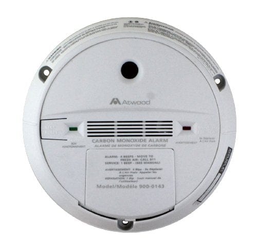 Atwood 32521 Carbon Monoxide Gas Alarm Non Digital