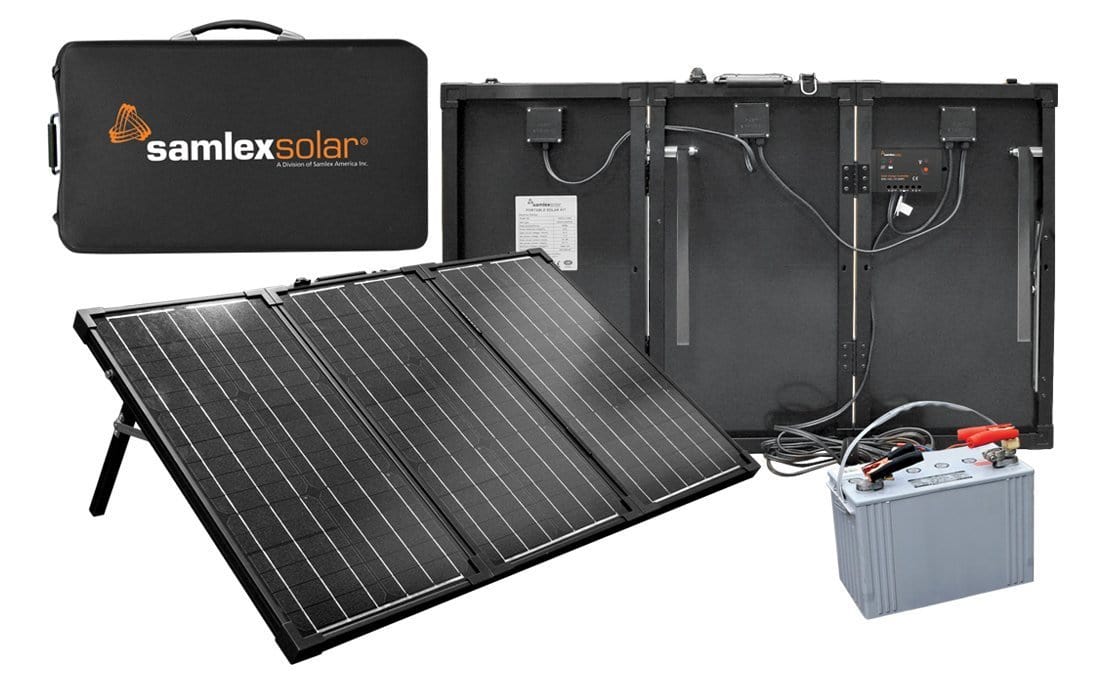 Samlex MSK-90 Portable Solar Charging Kit