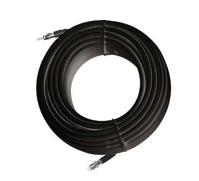 Glomex RA360/18 RG62 LOW LOSS COAXIAL CABLE - WITH FME AND MOTOROLA CONNECTORS - 93 OHMS - 18M (59') - BLACK