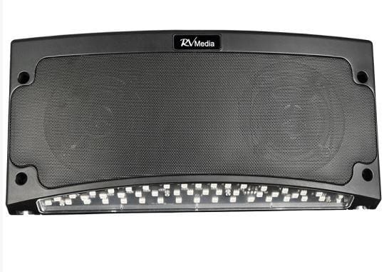 King RVM2001 Black Bluetooth Speaker LED Light w/App