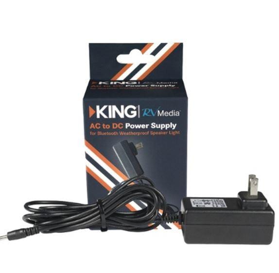 King RVM50 AC Power Cable for Bluetooth Speaker 9'