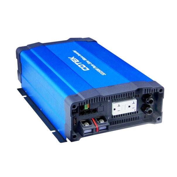Cotek SD2500-112 2500 Watt 12 Volt Inverter With 35 Amp Transfer Switch